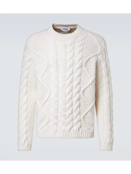 Pulover Gabriela Hearst din cașmir alb