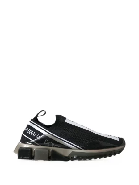 Sneakerși Dolce & Gabbana Sorrento cu imagine negru