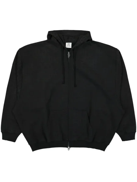 Bluza z kapturem Vetements z nadrukiem czarna