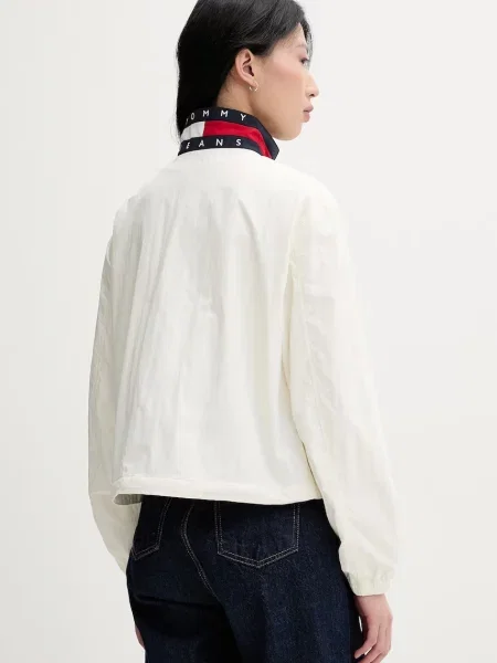 Tommy Jeans kurtka przejściowa beżowa