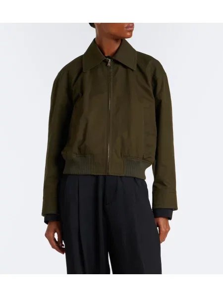 Geacă Bottega Veneta verde