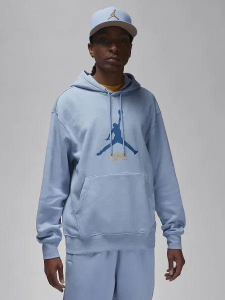 Худі NIKE Ess Flc Baseline синій