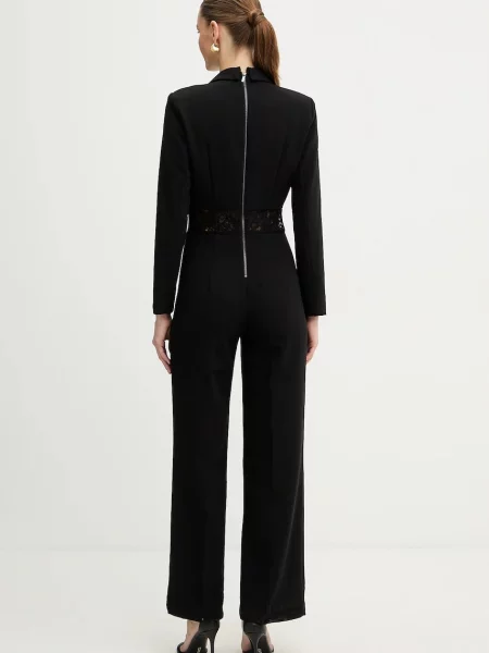 Salopetă Morgan din dantelă negru