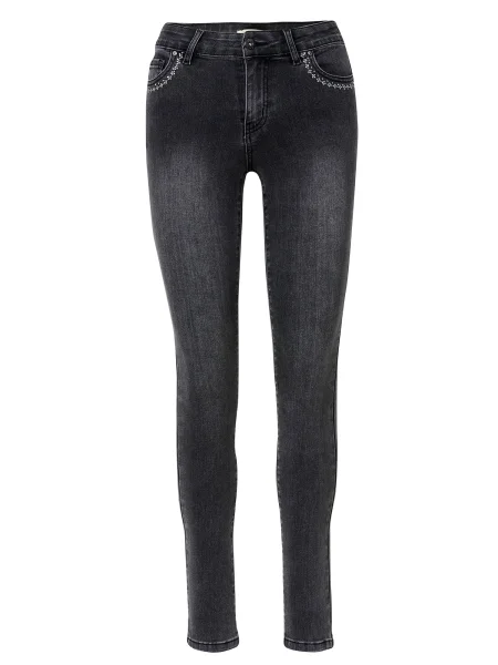 KOROSHI Jeans negru