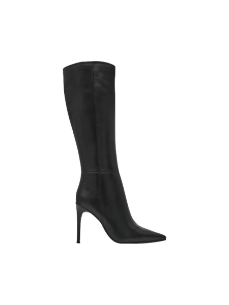 Botki Steve Madden skórzane czarne