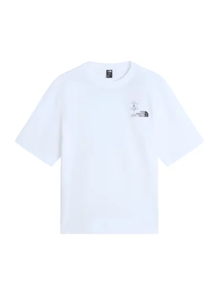 THE NORTH FACE Tricou M WHY CANT WE BE FRIENDS OVERSIZED SS TE' alb