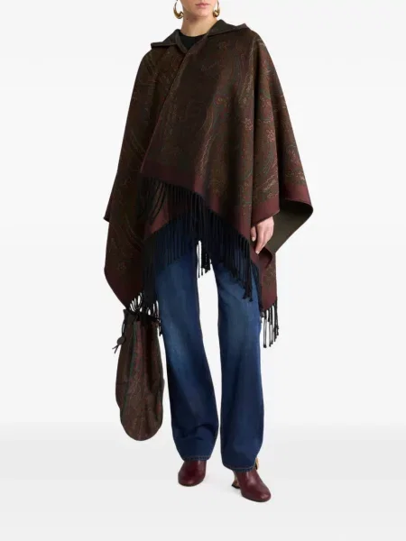 Geantă shopper Etro maro