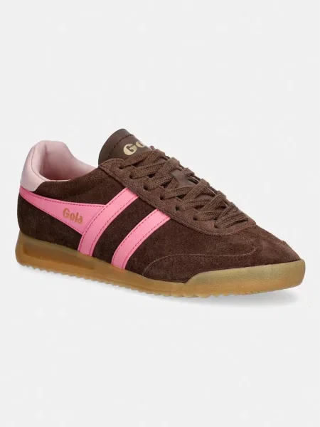 Gola sneakersy zamszowe TORPEDO brązowe