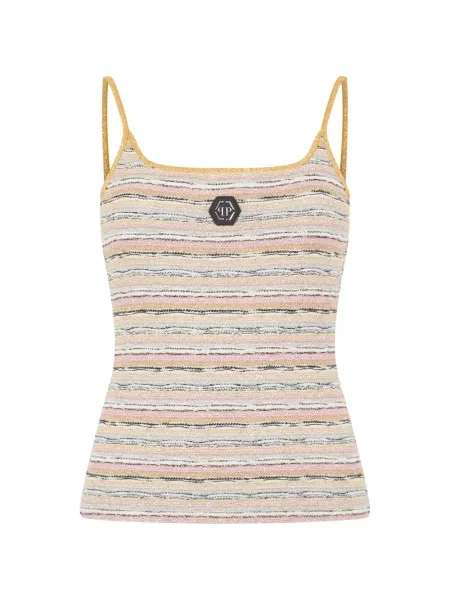 Top Philipp Plein cu dungi