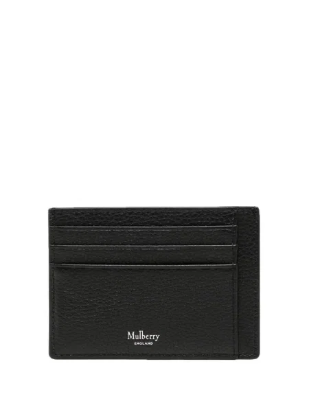 Portofel Mulberry din piele negru