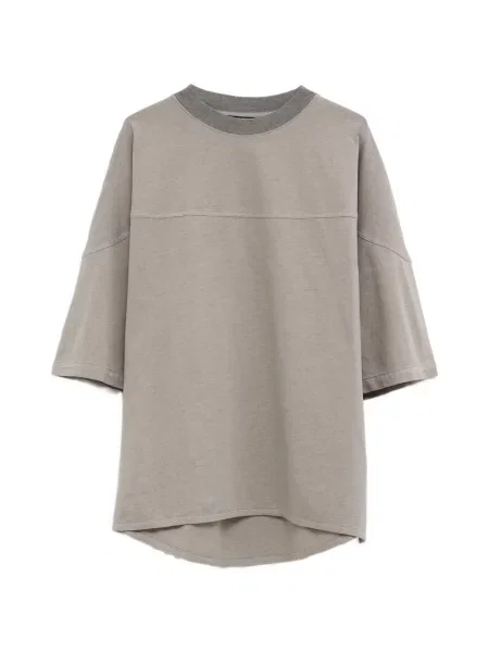 Tricou Jacquemus scurt gri