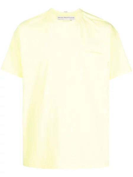 Scurt tricou Advisory Board Crystals galben