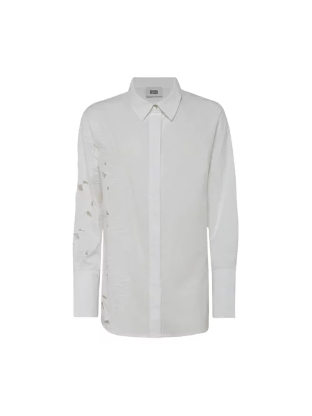 Haftowana koszula Alpha Studio biała