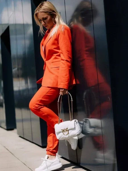 Športne hlače Lemonada rdeča