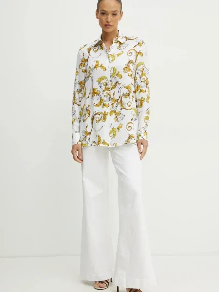 Сорочка Versace Jeans Couture regular класичний комір білий