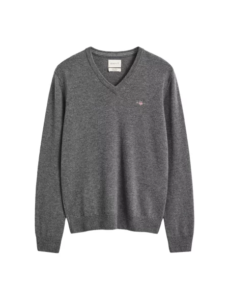 GANT Pulover SUPERFINE' gri
