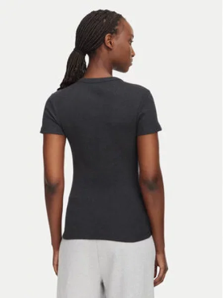 Lacoste Majica Regular Fit siva