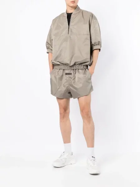 Панталон Fear Of God Essentials с автограф зелено
