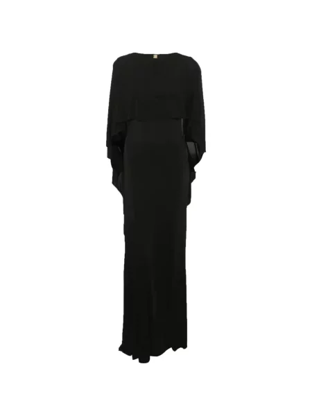 Rochie maxi Roberto Cavalli din jerseu negru