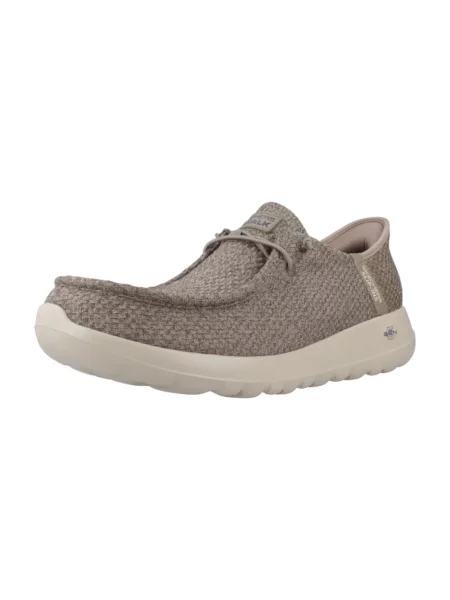 Półbuty Skechers sznurowane szare