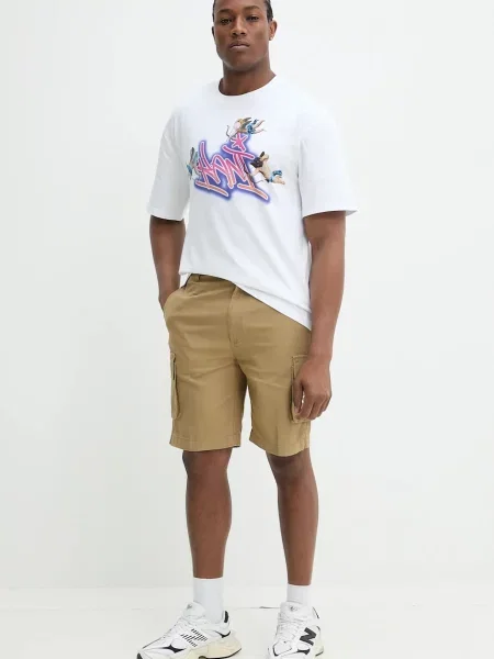 Футболка Karl Kani с принтом белая