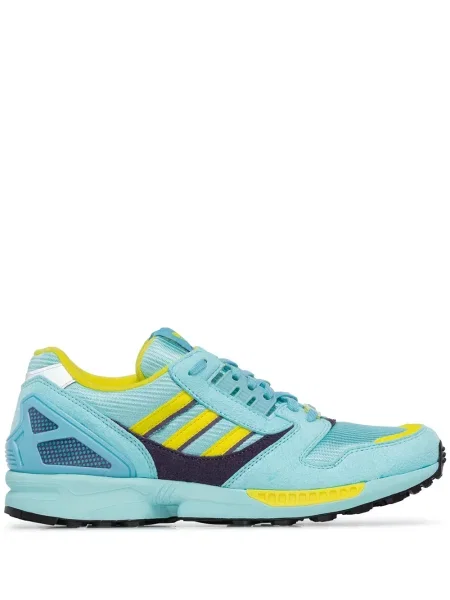 Sneakerși Adidas Hamburg cu șireturi din dantelă albastru
