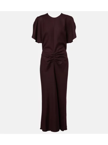 Rochie midi Victoria Beckham de lână