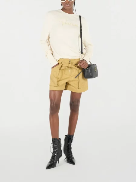 Pulover Roberto Cavalli cu broderie