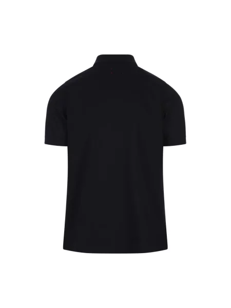 Koszulka polo Kiton niebieska