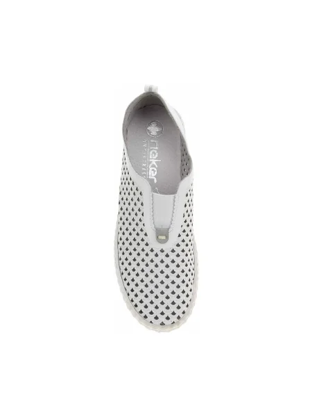 Pantofi Rieker alb