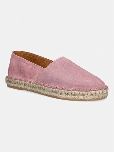 Fly London espadrile semiš roza