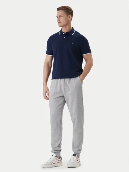 Tommy Hilfiger Spodnji del trenirke Essential siva