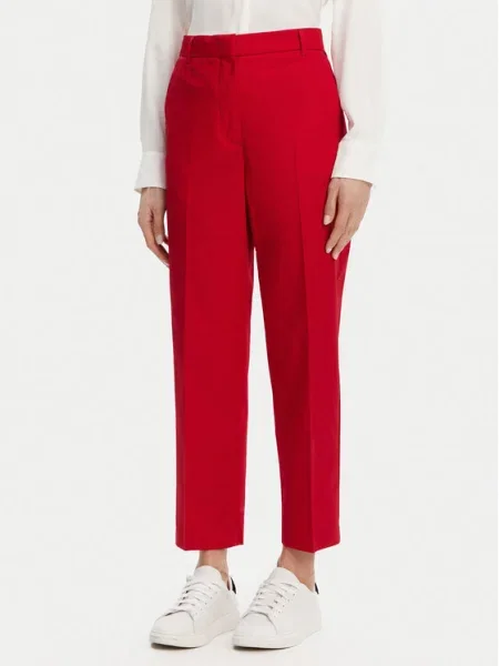 Tommy Hilfiger Чино панталони Straight Fit червен