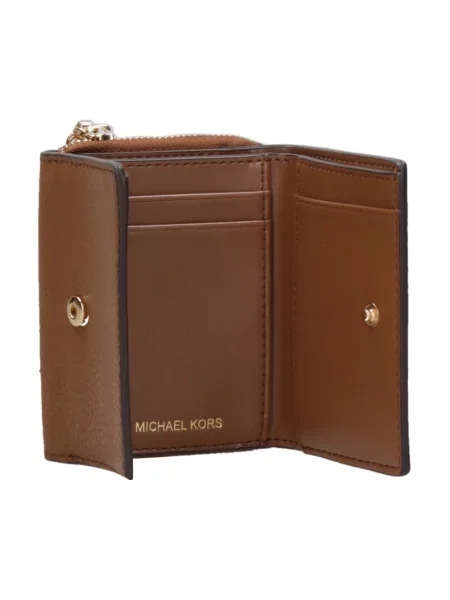 Portfel Michael Kors skórzany brązowy