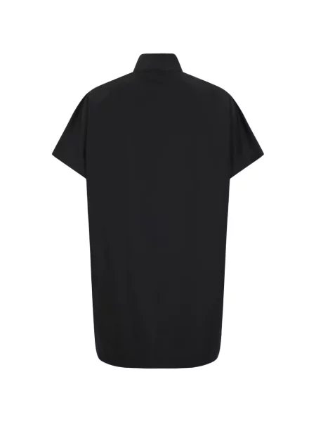 Palton Moorer cu două rânduri de nasturi negru