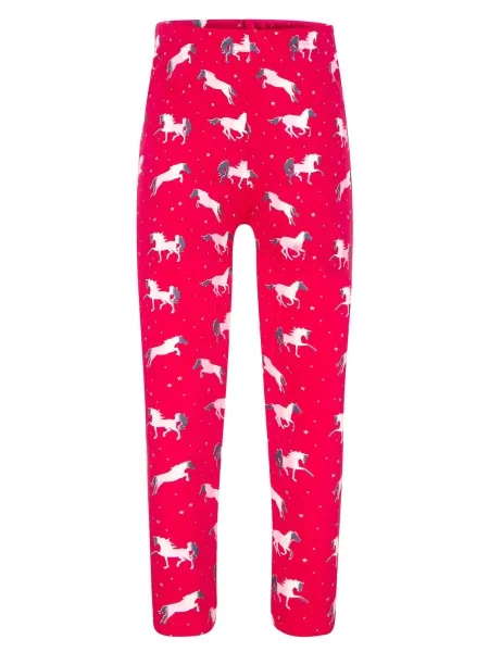 Happy girls Leggings gri metalic / purpuriu / roșu pastel alb