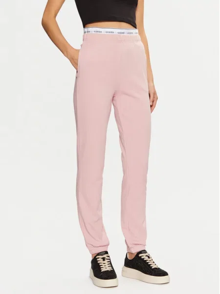 Spodnji del trenirke Guess roza
