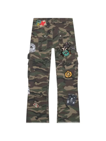 Cargo hlače Godspeed lepršave zelena