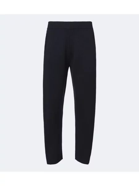 Pantaloni Berluti de lână albastru