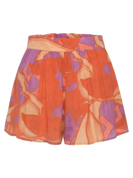 LASCANA Pantaloni lila / portocaliu roz