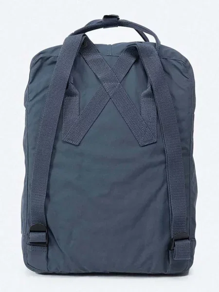 Рюкзак Fjallraven Kanken великий з аплікацією сірий