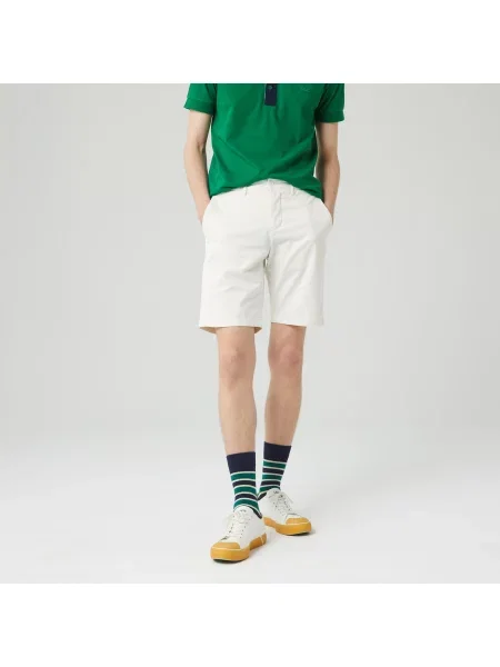 Lacoste Szorty Bermudy Slim Fit Z Elastycznej Bawełny