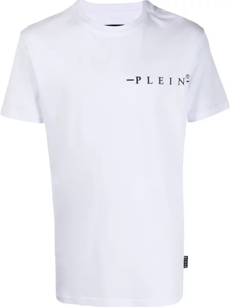 Tricou Philipp Plein alb