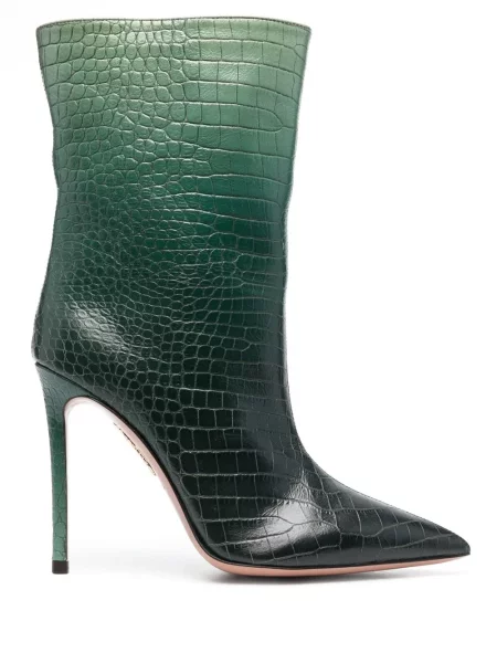 Cizme scurte Aquazzura verde