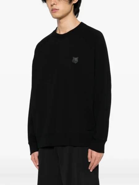 Hanorac Maison Kitsune negru