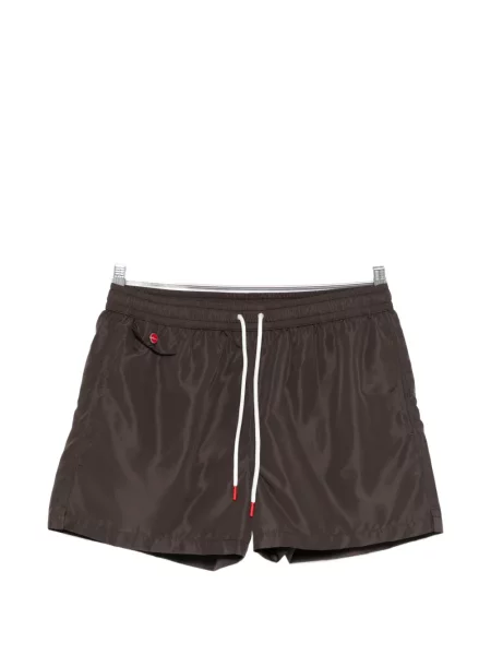 Șnur de strângere slip de baie Kiton maro