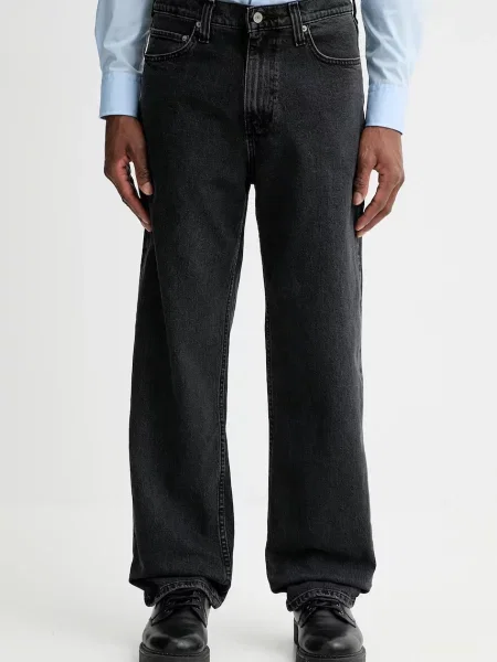 Kavbojke Hollister Co. črna