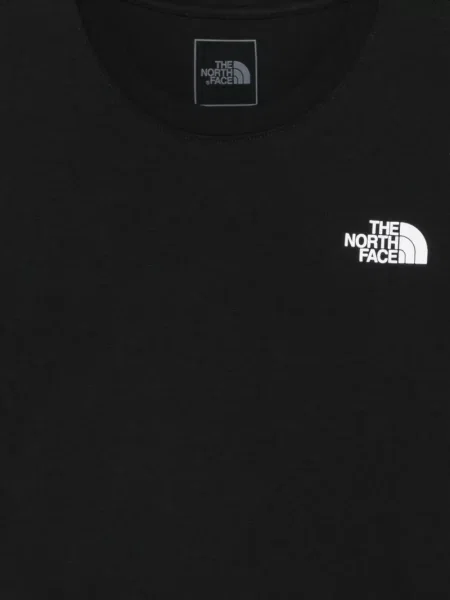 Scurt tricou The North Face cu imagine negru