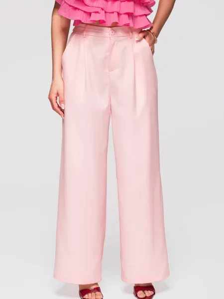 Pantaloni Edoti roz