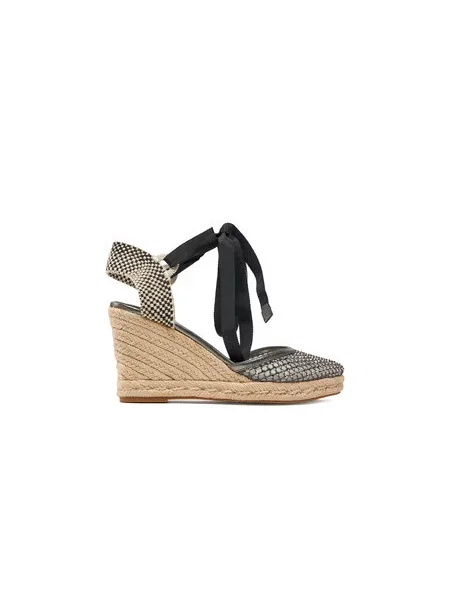 Guess Espadrilky FLJCHA šedá